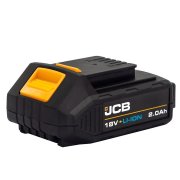 JCB 18V Cordless Brushless Combi Drill, 18V Combi Drill, 2Ah Li-ion Battery, Fast Charger - 21-18BLCD-2X-B